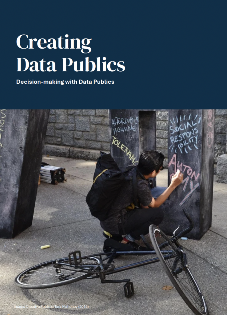 Creating Data Publics - Decision-making with Data Publics cover